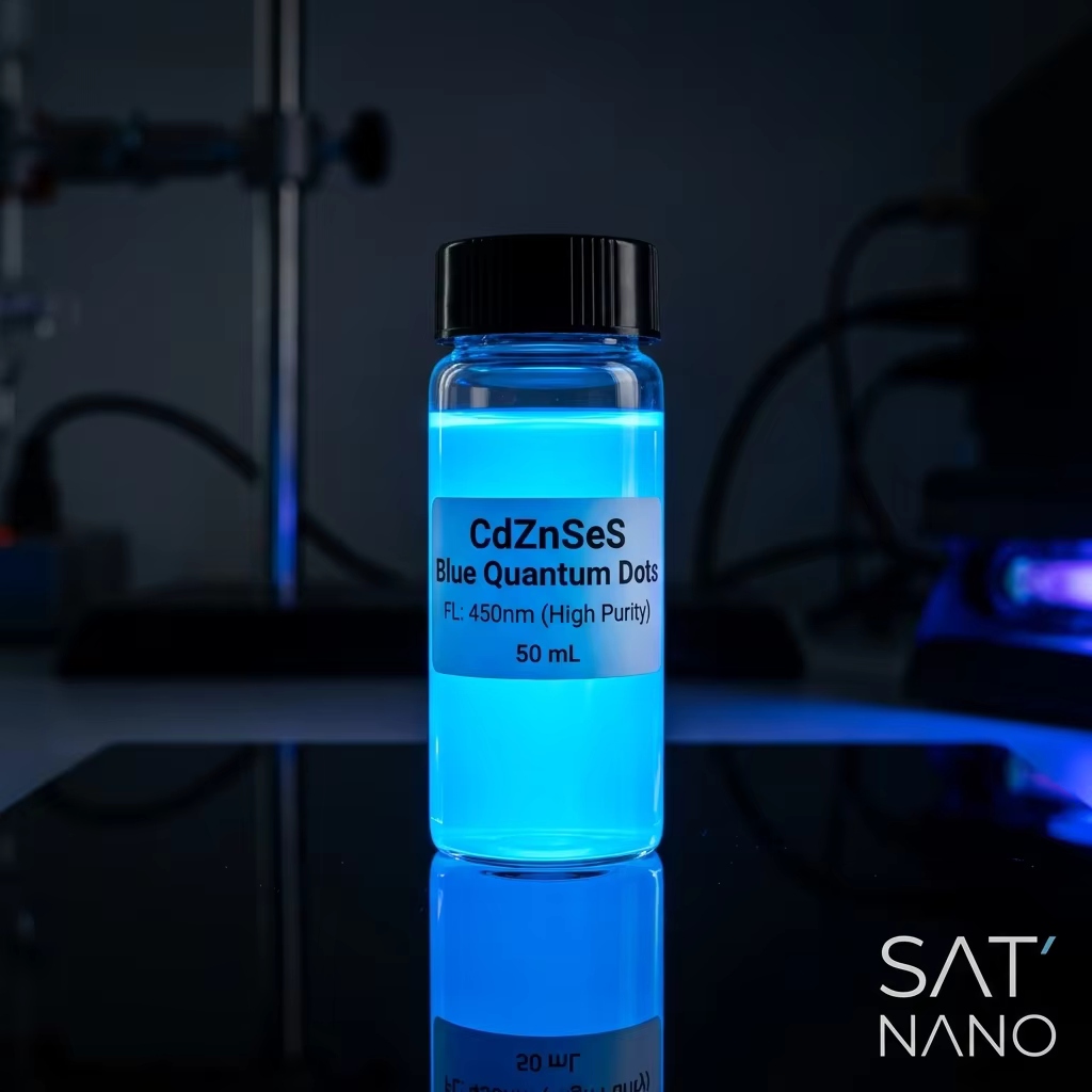 การปรับปรุงการจำกัด exciton ภายในเพื่อเตรียมไดโอดเปล่งแสงจุดควอนตัมสีน้ำเงินที่มีประสิทธิภาพโดยใช้ CdZnSeS